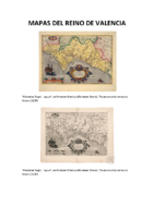 Mapas del antiguo reino de valencia