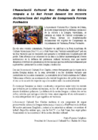 Nota de prensa Lo Rat penat