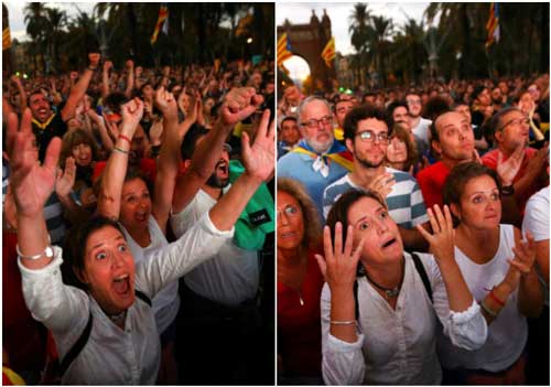 56 segons d'independència el 10 d'octubre de 2017