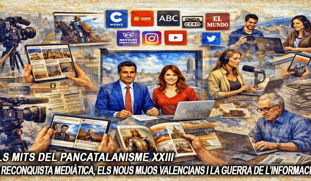 Els mits del pancatalanisme 23 – La reconquista mediàtica, els nous mijos valencians i la guerra de l’informació