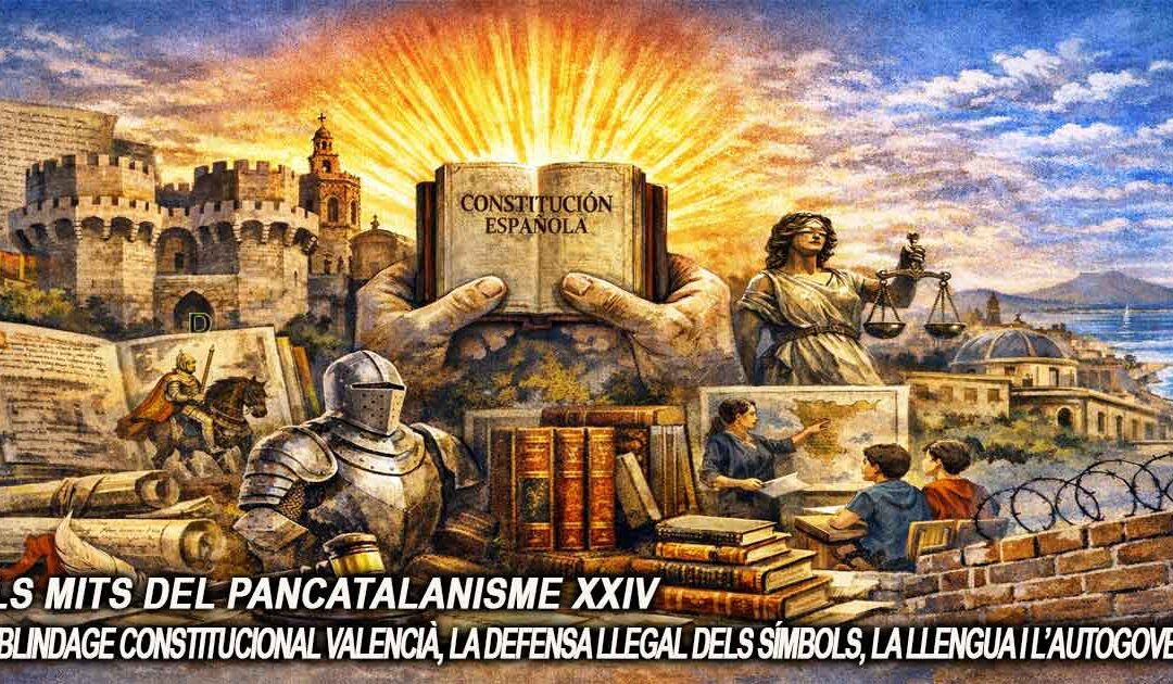 Els mits del pancatalanisme 24 – El blindage constitucional valencià, la defensa llegal dels símbols, la llengua i l’autogovern