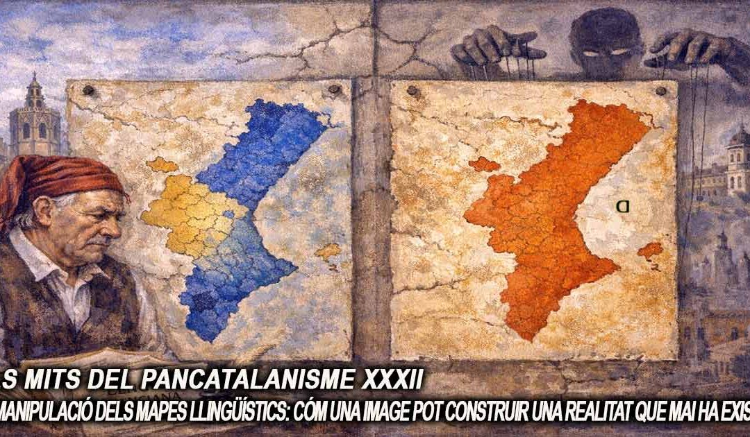 Els mits del pancatalanisme 32 – La manipulació dels mapes llingüístics: Cóm una image pot construir una realitat que mai ha existit