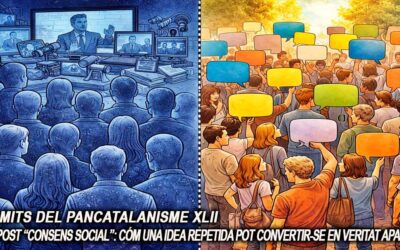 Els mits del pancatalanisme 42 – El supost «Consens social”: Cóm una idea repetida pot convertir-se en veritat aparent