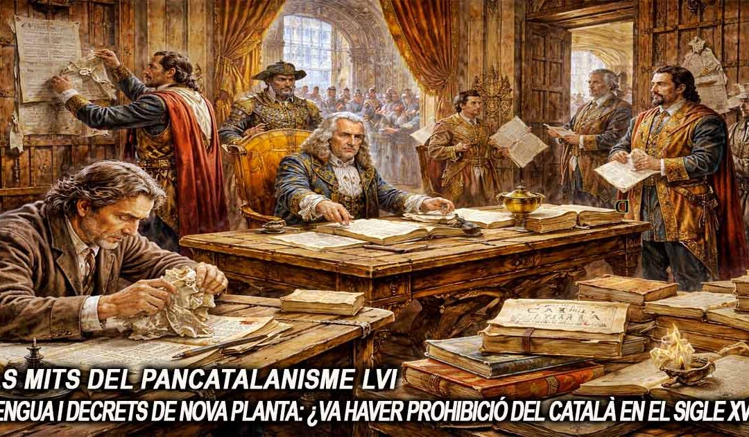 Els mits del pancatalanisme 56 – Llengua i decrets de nova planta: ¿Va haver prohibició del català en el sigle XVIII?