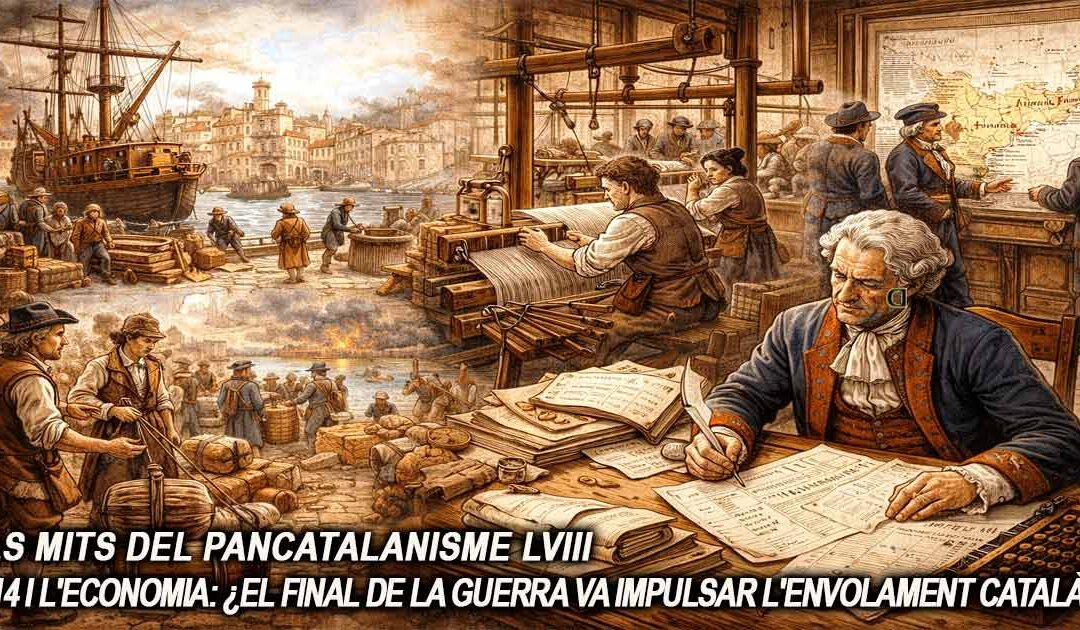 Els mits del pancatalanisme 58 – 1714 i l’economia: ¿El final de la guerra va impulsar l’envolament català?