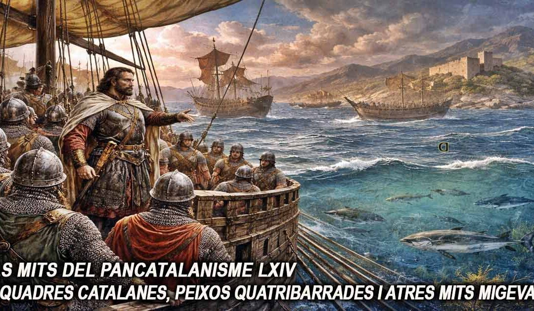 Els mits del pancatalanisme 64 – Esquadres catalanes, peixos quatribarrades i atres mits migevals