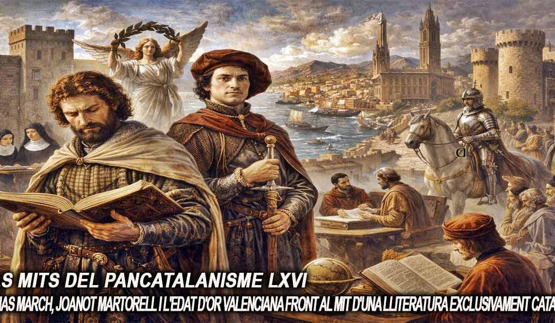 Els mits del pancatalanisme 66 – Ausias March, Joanot Martorell i l’Edat d’Or valenciana front al mit d’una lliteratura exclusivament catalana
