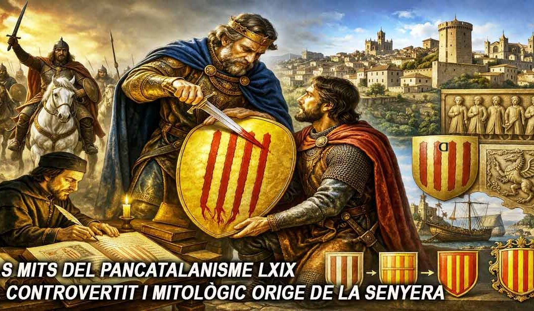 Els mits del pancatalanisme 69 – El controvertit i mitològic orige de la senyera