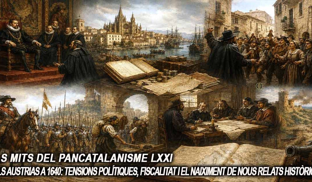 Els mits del pancatalanisme 71 – Dels Austrias a 1640: tensions polítiques, fiscalitat i el naiximent de nous relats històrics