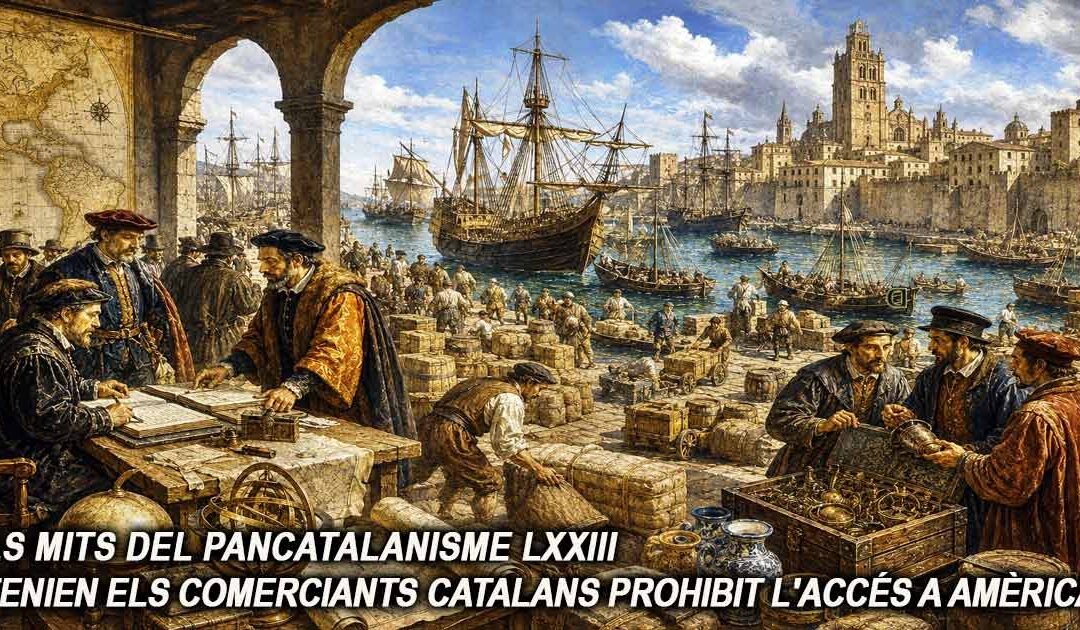 Els mits del pancatalanisme 73 – ¿Tenien els comerciants catalans prohibit l’accés a Amèrica?