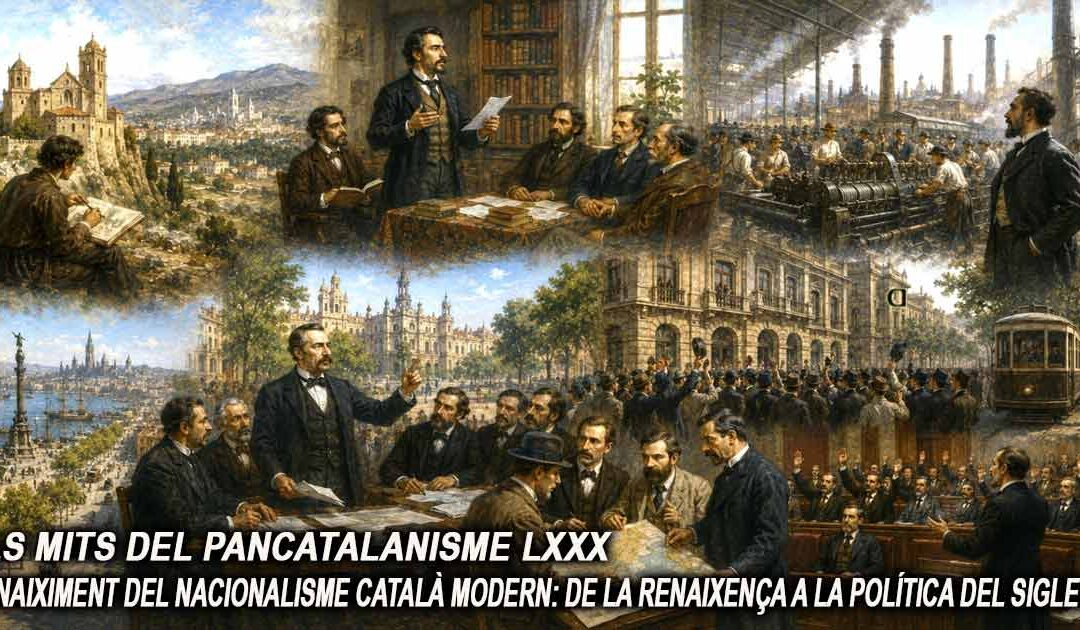 Els mits del pancatalanisme 80 – El naiximent del nacionalisme català modern: de la Renaixença a la política del sigle XX