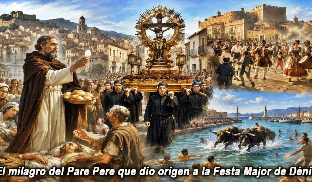 El milagro del Pare Pere que dio origen a la Festa Major de Dénia