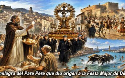 El milagro del Pare Pere que dio origen a la Festa Major de Dénia