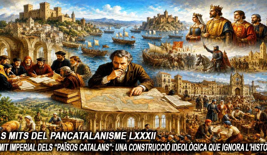 Els mits del pancatalanisme 82 – El mit imperial dels “Països Catalans”: una construcció ideològica que ignora l’història