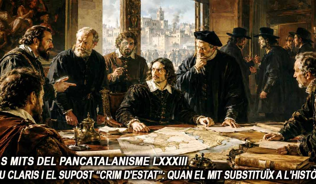 Els mits del pancatalanisme 83 – Pau Claris i el supost “crim d’Estat”: quan el mit substituïx a l’història