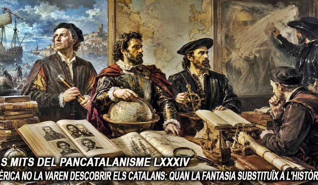 Els mits del pancatalanisme 84 – Amèrica no la varen descobrir els catalans: quan la fantasia substituïx a l’història