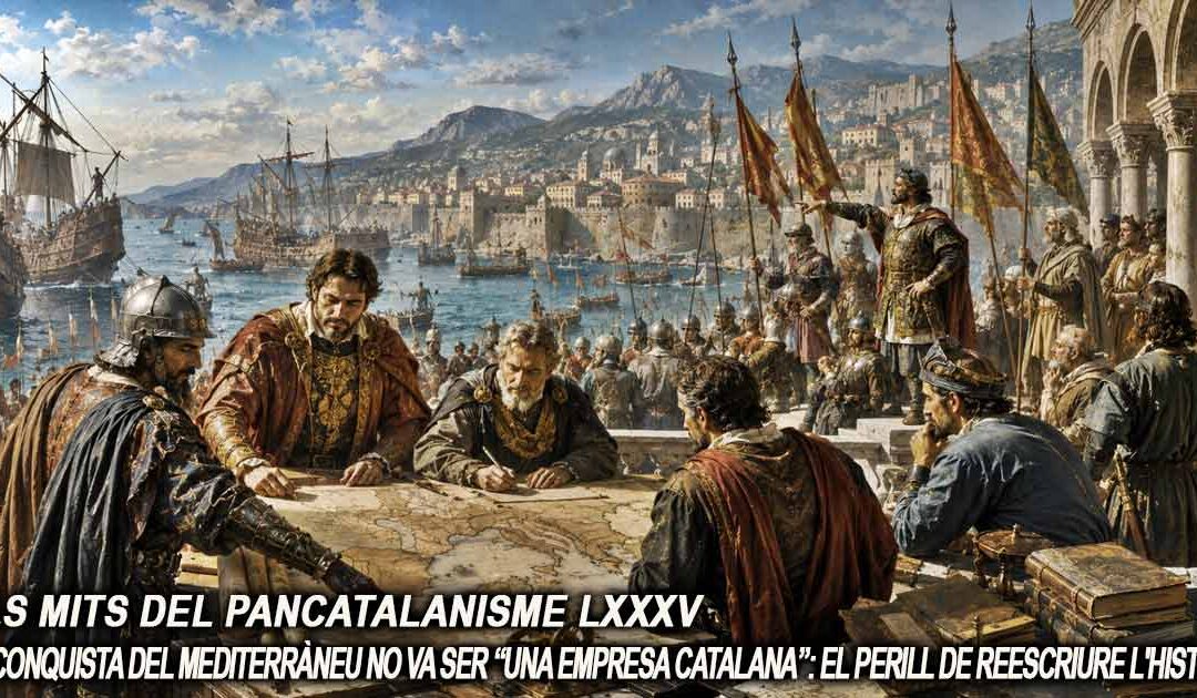 Els mits del pancatalanisme 85 – La conquista del Mediterràneu no va ser “una empresa catalana”: el perill de reescriure l’història
