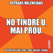 02928 No Tindre'n U Mai Prou 02928 No Tindre'n U Mai Prou