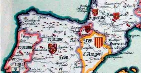 1235 2 Carte Chretiente D'Occident En L'an De Grace 1235 1235 2 Carte Chretiente D'Occident En L'an De Grace 1235