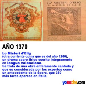 1370 MISTERI D'ELIG 1370 MISTERI D'ELIG