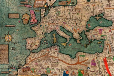 1375 1 Mapamundi Abraham Cresques 1375 1 Mapamundi Abraham Cresques