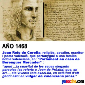 1468 JOAN ROIÇ DE CORELLA 1468 JOAN ROIÇ DE CORELLA