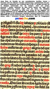 1496-Llengua-Valenciana-en-LO-PRIMER-DEL-CARTOXÁ-de-Joan-Roiç-de-Corella 1496-Llengua-Valenciana-en-LO-PRIMER-DEL-CARTOXÁ-de-Joan-Roiç-de-Corella