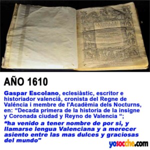 1610 GASPAR ESCOLANO 1 1610 GASPAR ESCOLANO 1