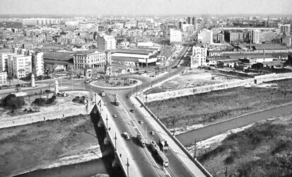 1959 Puente De Aragón Y Avenida Del Puerto
