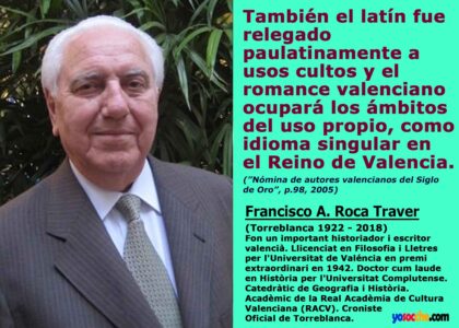 Francisco A. Roca Traver ©YOSOCCHE