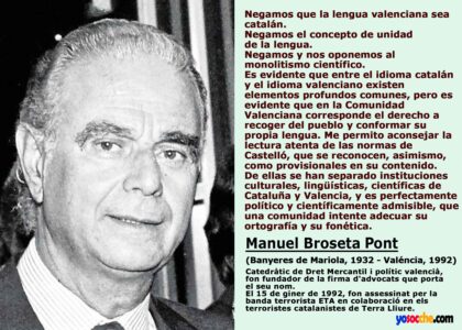 Manuel Broseta Pont 2 ©YOSOCCHE