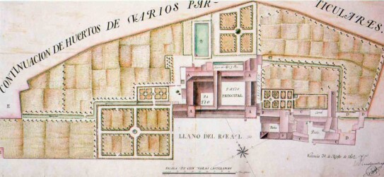 Valencia Palacio Real De Valencia 1802 Valencia Palacio Real De Valencia 1802